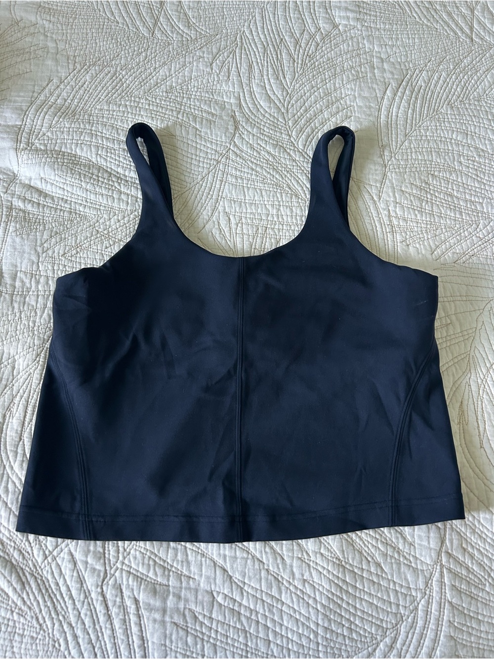 lululemon athletica Black Scoop-Back Tank - Women's